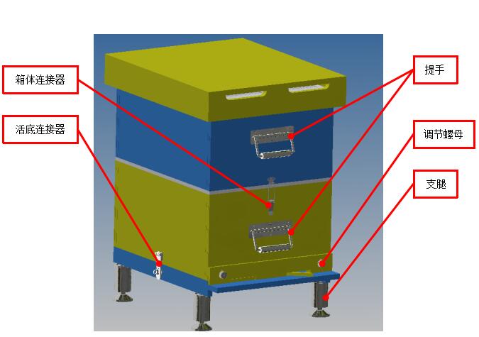 复合材料蜂箱结构介绍