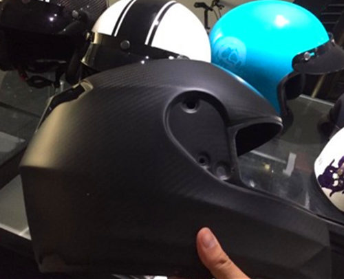 碳纤维哑光头盔